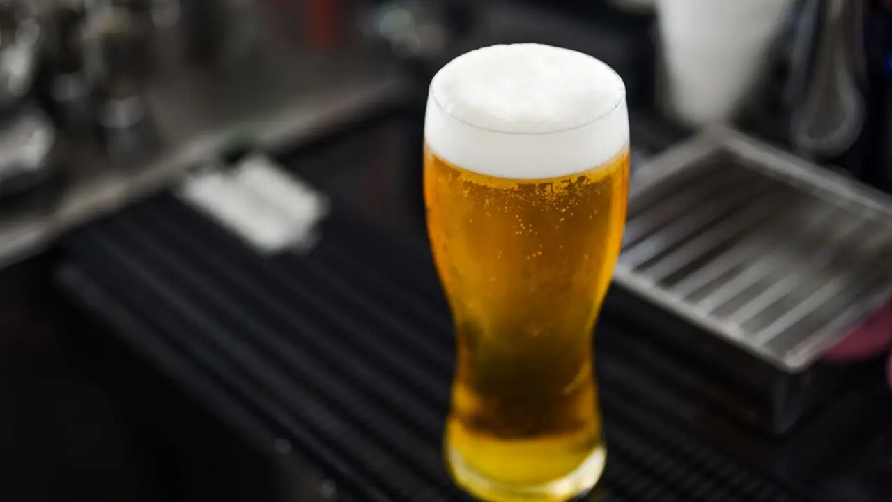 Una cerveza en imagen de archivo.