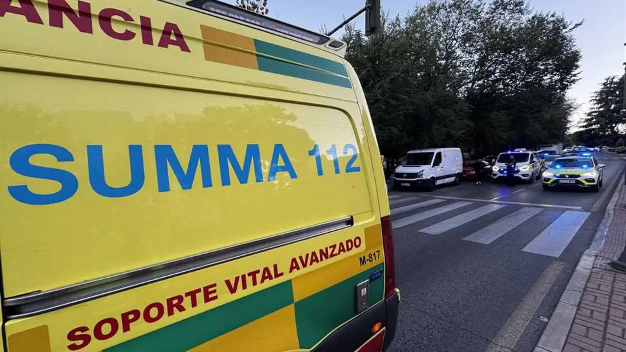 Una ambulancia del Summa en imagen de archivo.