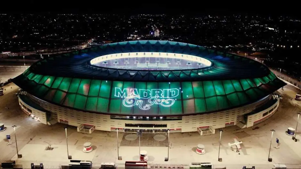 Comienza la venta las entradas para patinar esta Navidad en el Madrid On Ice del Riyadh Air Metropolitano. EP.