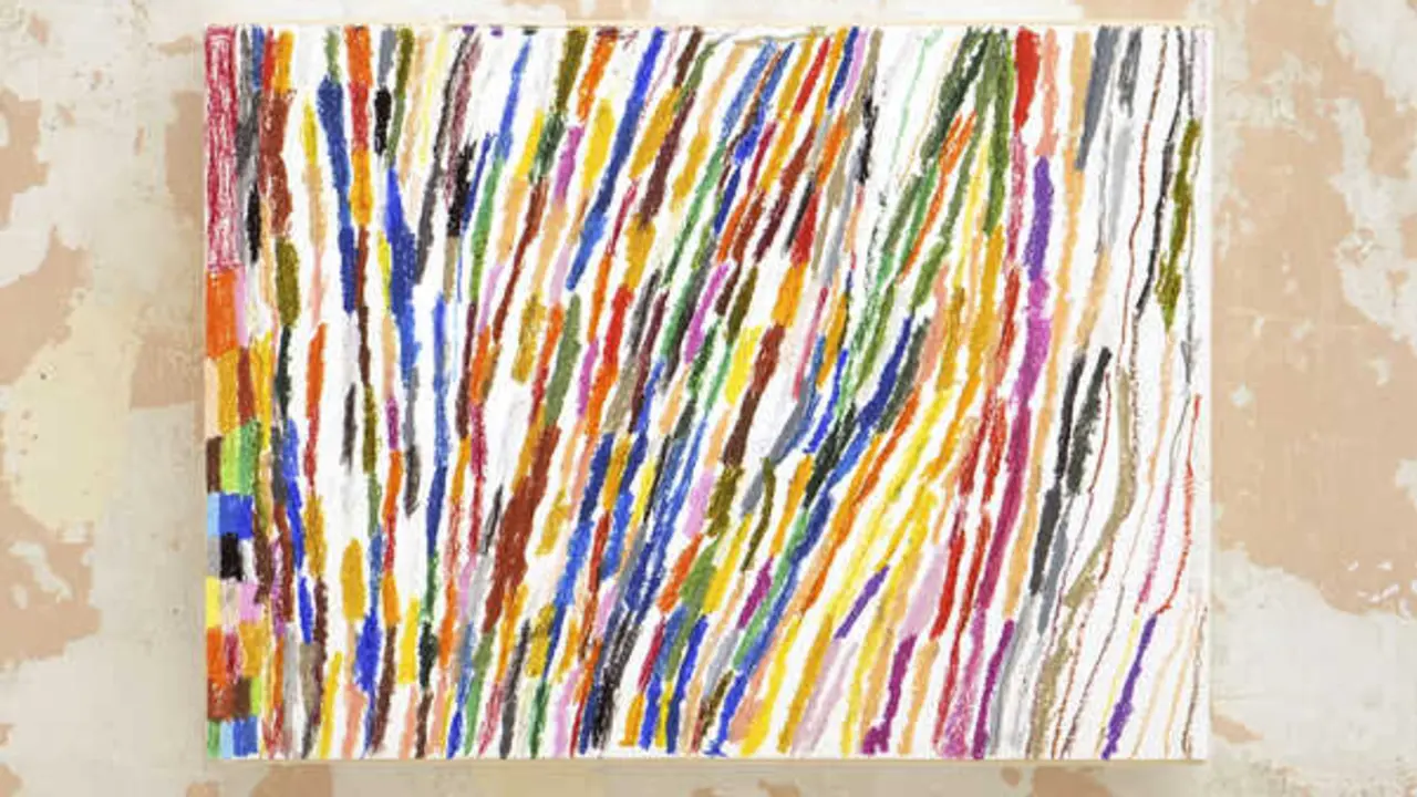 Sin t&iacute;tulo, 2021. Pastel de &oacute;leo sobre papel. Imagen de Estudio Debajo del Sombrero.