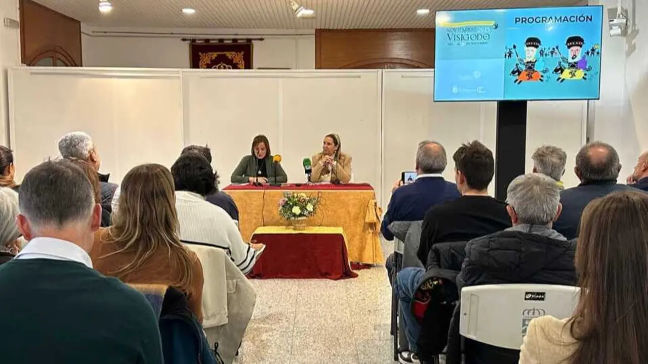 Presentaci&oacute;n de la la 8&ordf; edici&oacute;n de 'Noviembre Visigodo'.