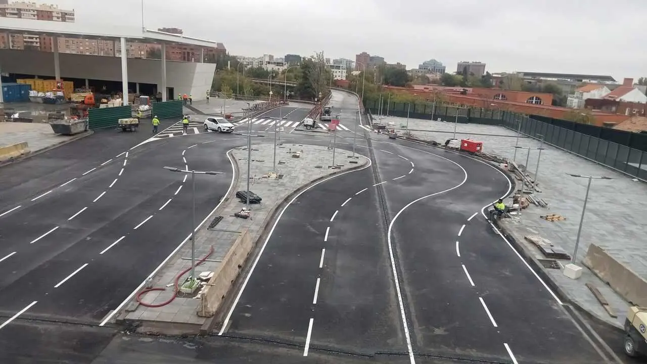 Paso de la calle Hiedra. Imagen del Ministerio de Transportes.
