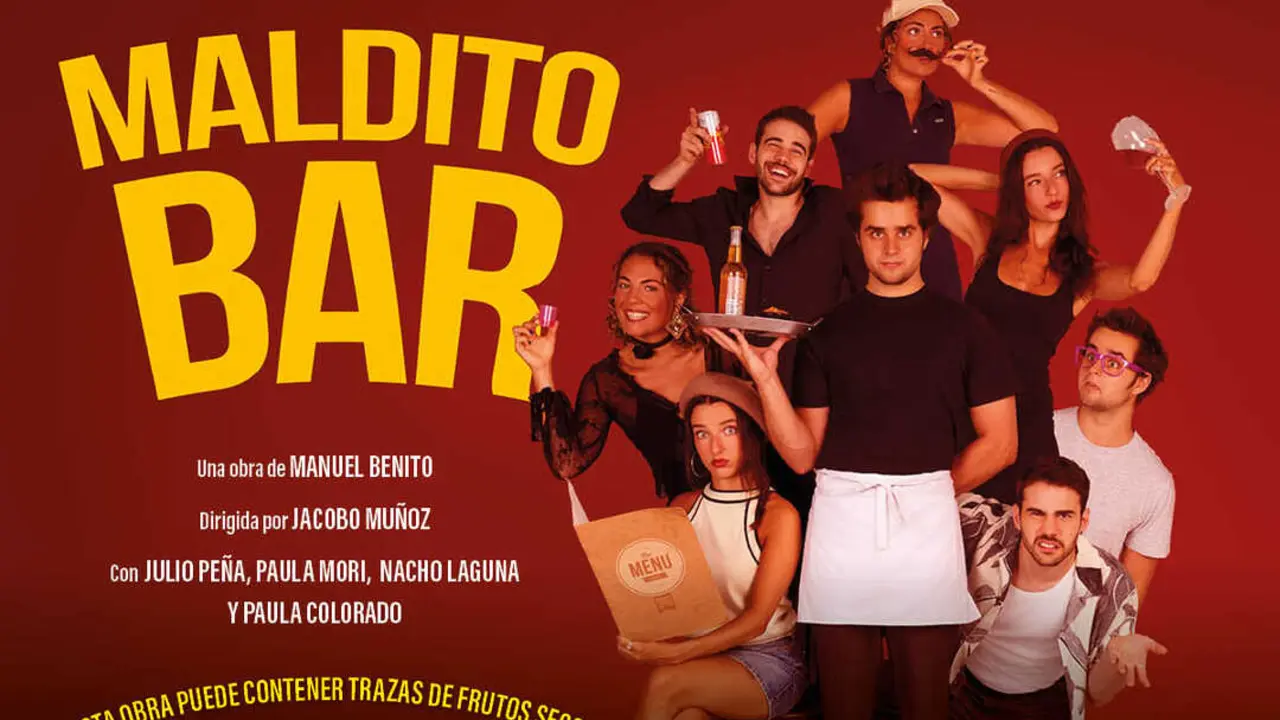 Cartel de la obra 'Maldito bar'.