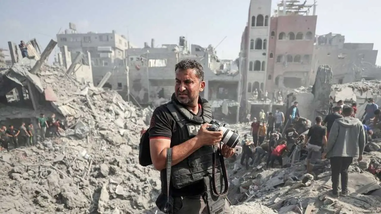 Fotograma de Inside Gaza. Imagen de Festival Humano.