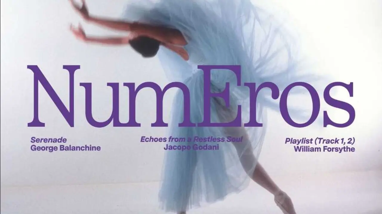 Cartel de NumEros, de la Compa&ntilde;&iacute;a Nacional de Danza.