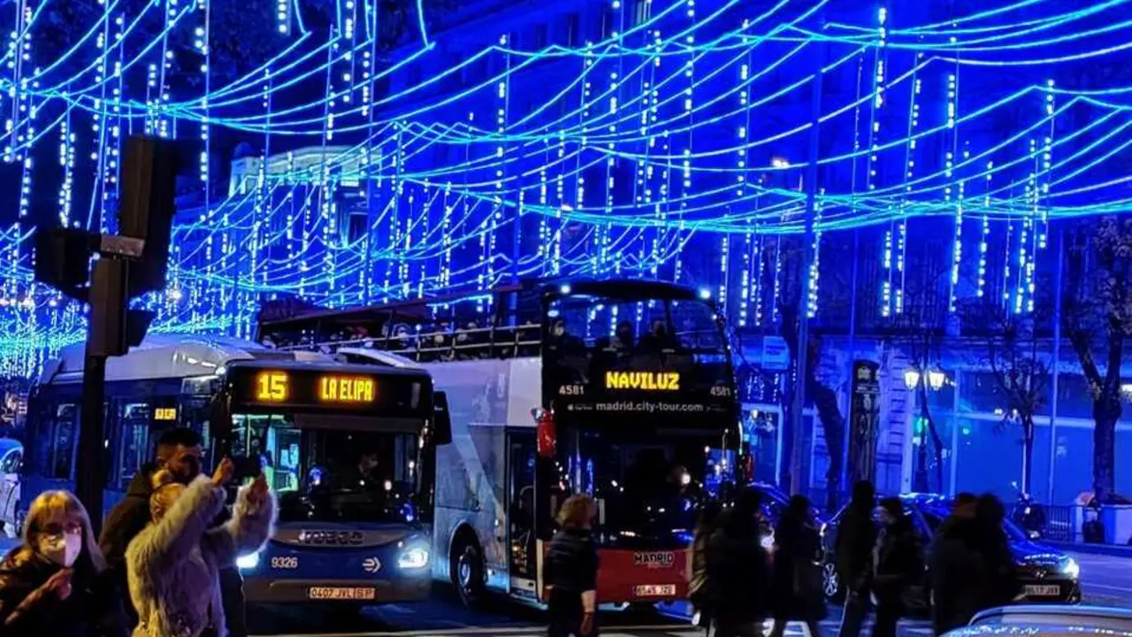Naviluz en 2022. Imagen del Ayuntamiento de Madrid.