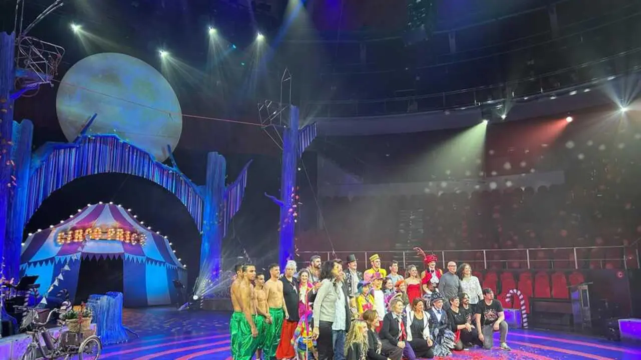 La Navidad arranca en el Teatro Circo Price y lo convierte en un bosque con el espect&aacute;culo 'Sue&ntilde;a despierto'. Imagen de EP.