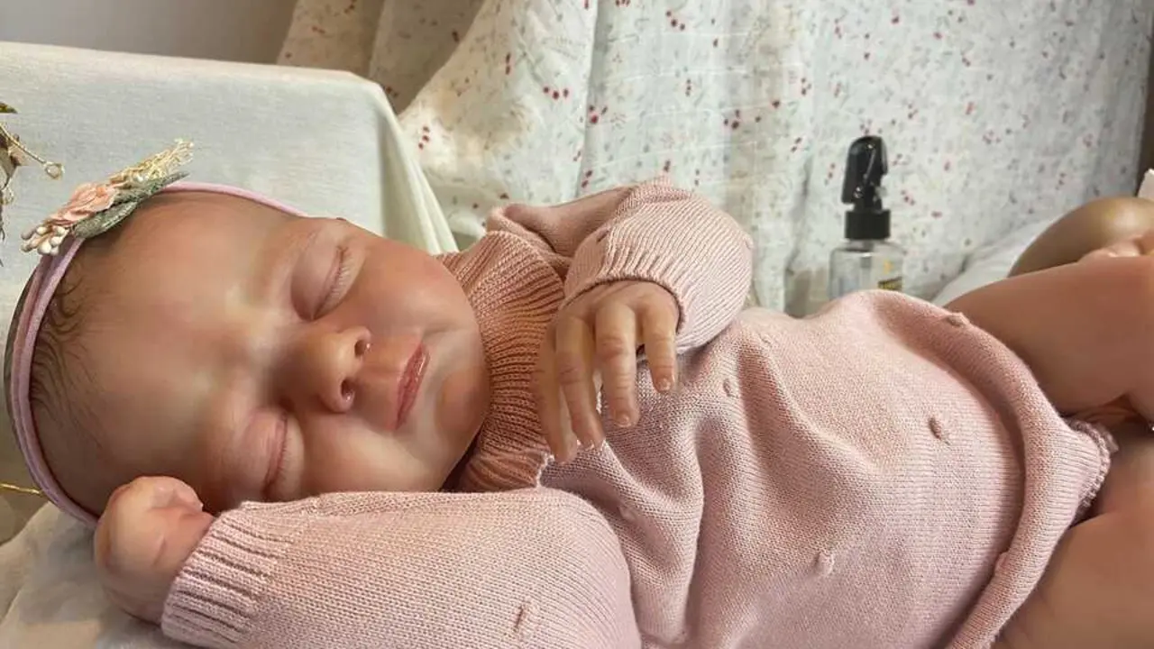 Un mu&ntilde;eco newborn de la feria de este fin de semana.