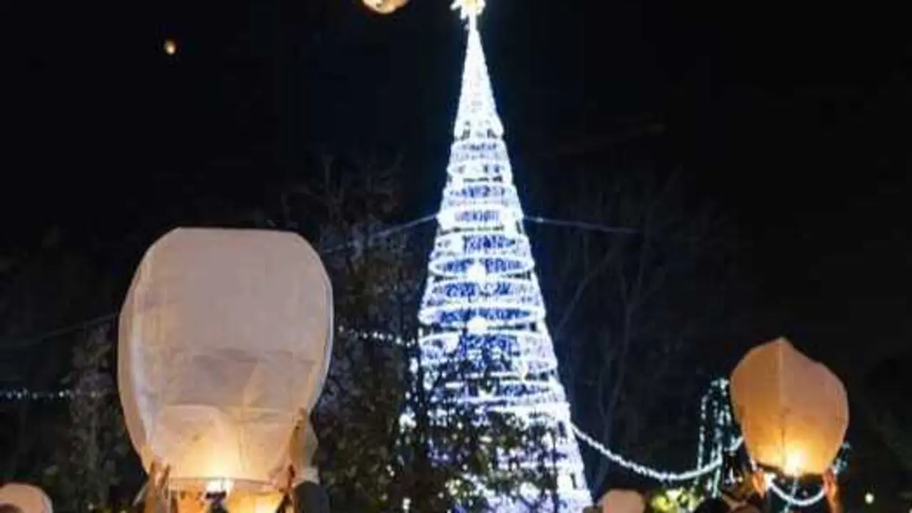 Encendido Navidad en Pozuelo en 2024.