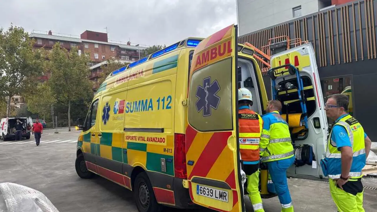 Una ambulancia del Summa 112. Imagen de archivo.