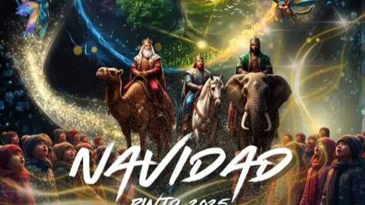 Cartel de Navidad 2025 de Pinto.