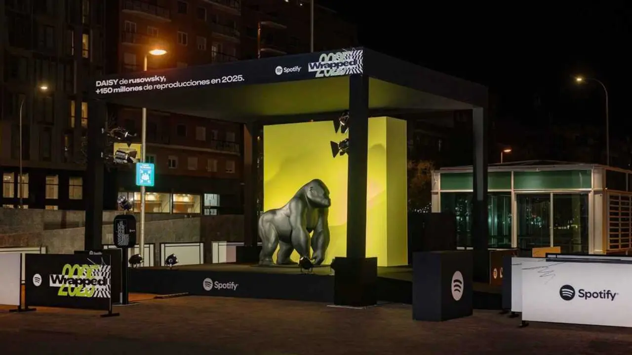 Spotify lanza su campa&ntilde;a Wrapped. Imagen de Spotify.