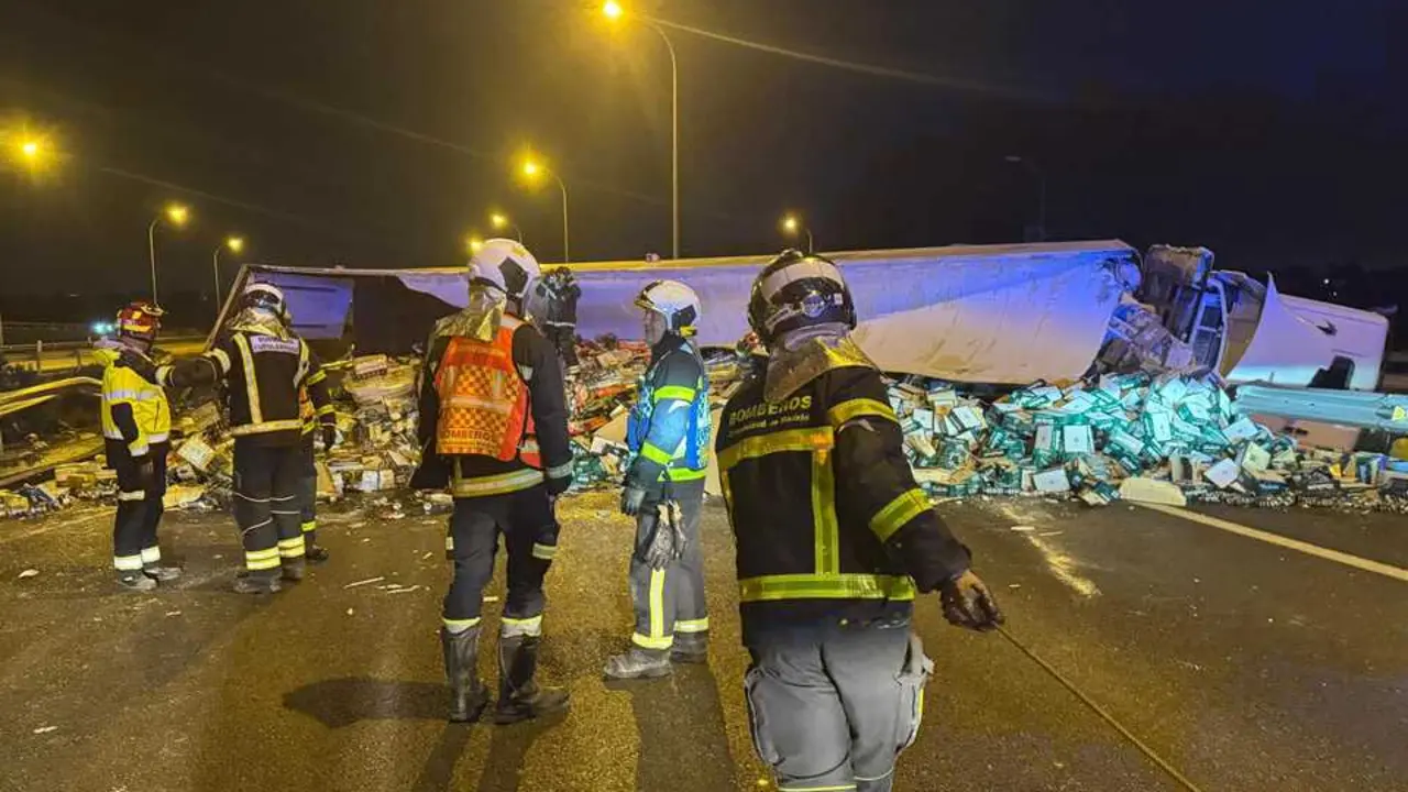 Equipo de Bomberos de la Comunidad de Madrid. Imagen de EP.