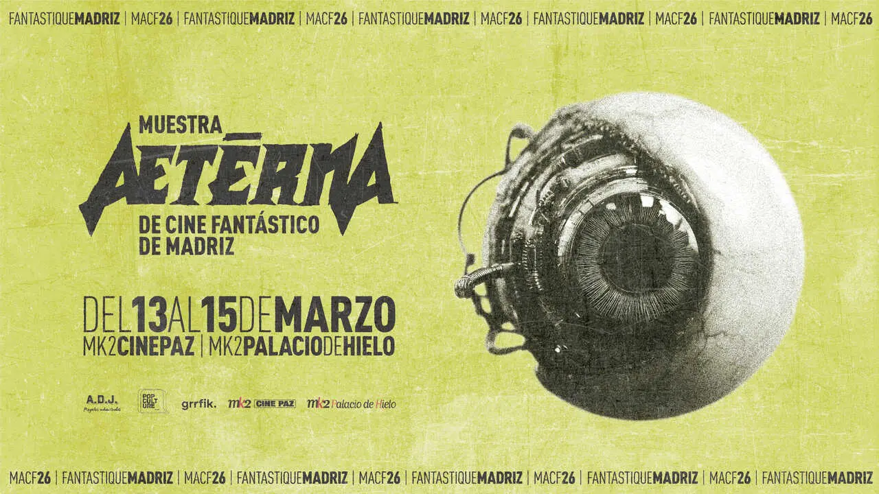 Cartel de la 1&ordf; Muestra Aeterna de Cine Fant&aacute;stico de Madrid.