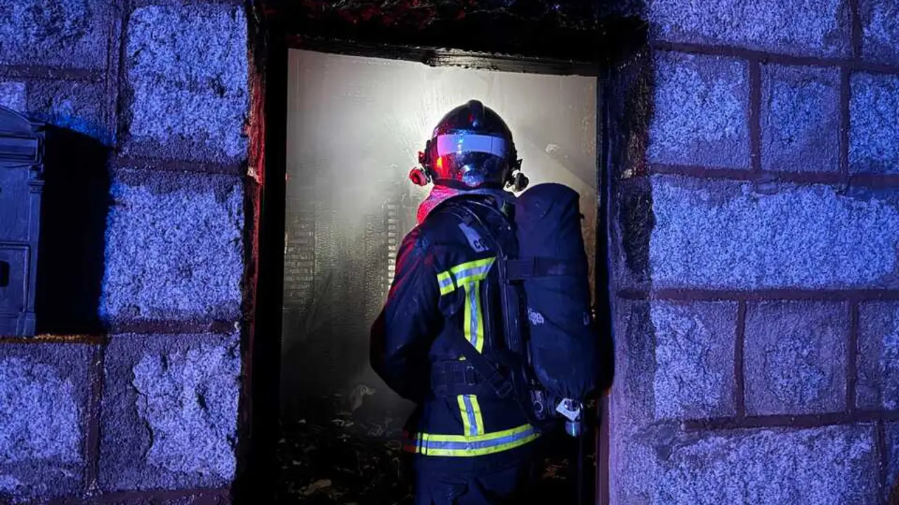 Un Bombero en imagen de archivo.