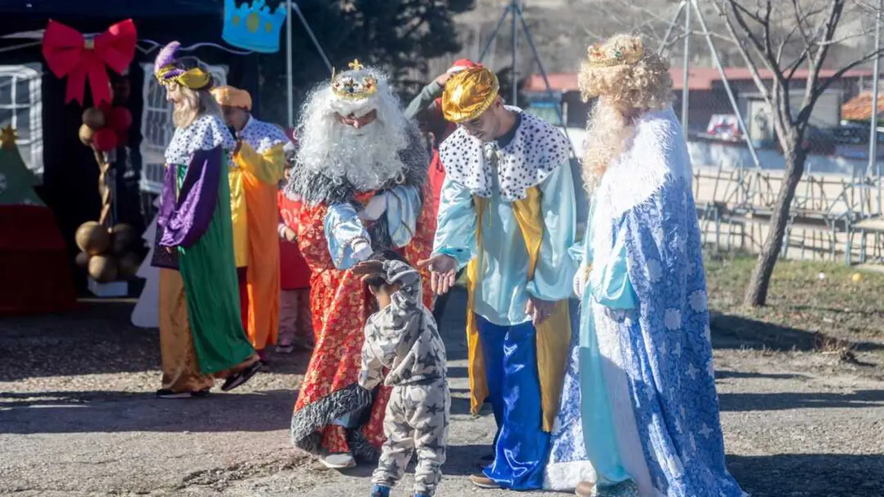 Imagen de archivo de los Reyes Magos.