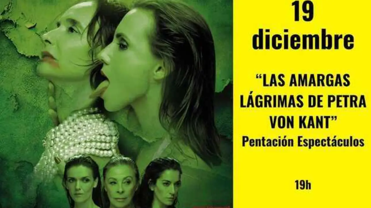 Cartel de 'Las amargas l&aacute;grimas' de Petra Von Kant.