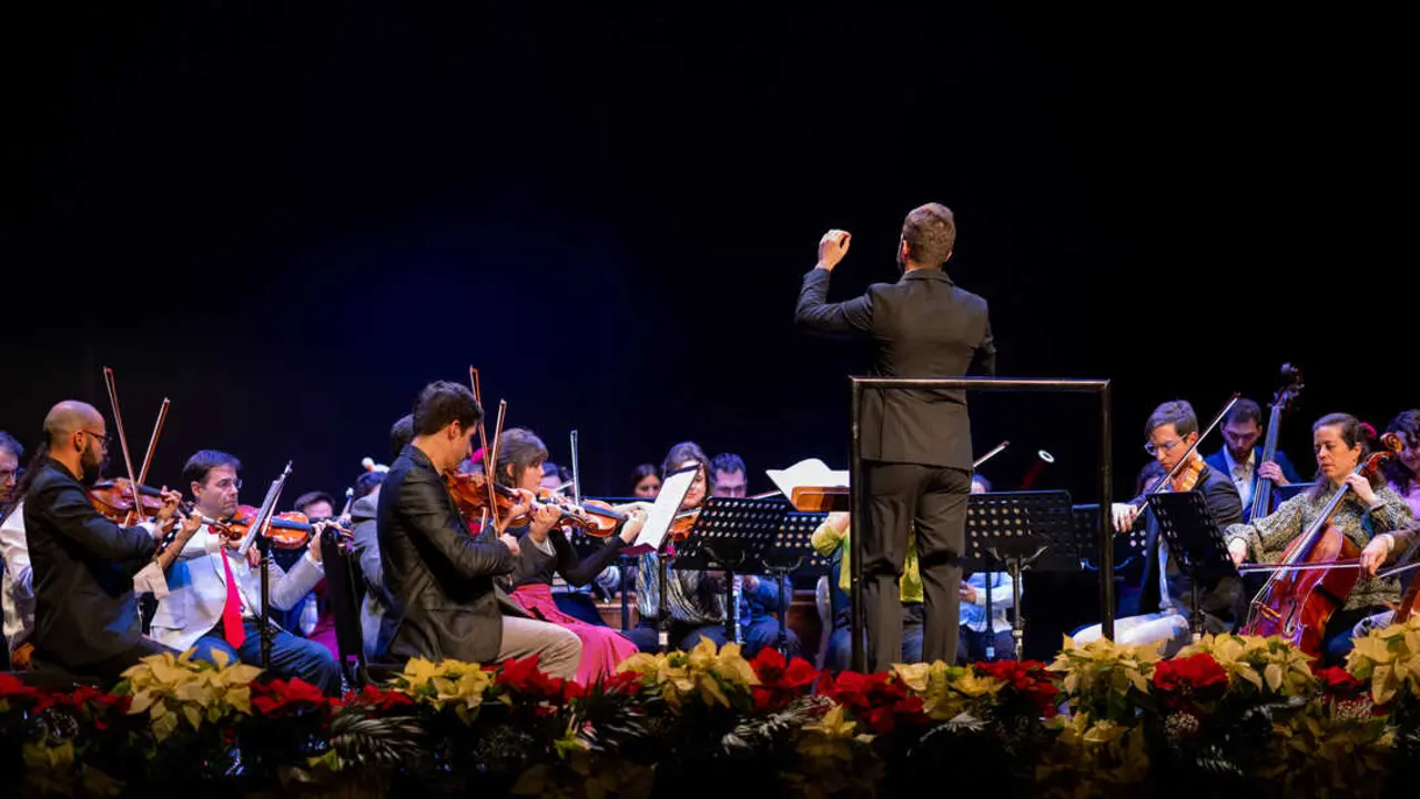 Orquesta Sinfonica Villa de Colmenar Viejo (OSVCV). Foto de Ainhoa Azabal .