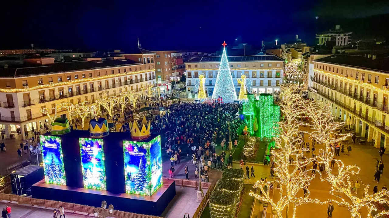 La Navidad en Torrej&oacute;n de Ardoz. Imagen del consistorio.