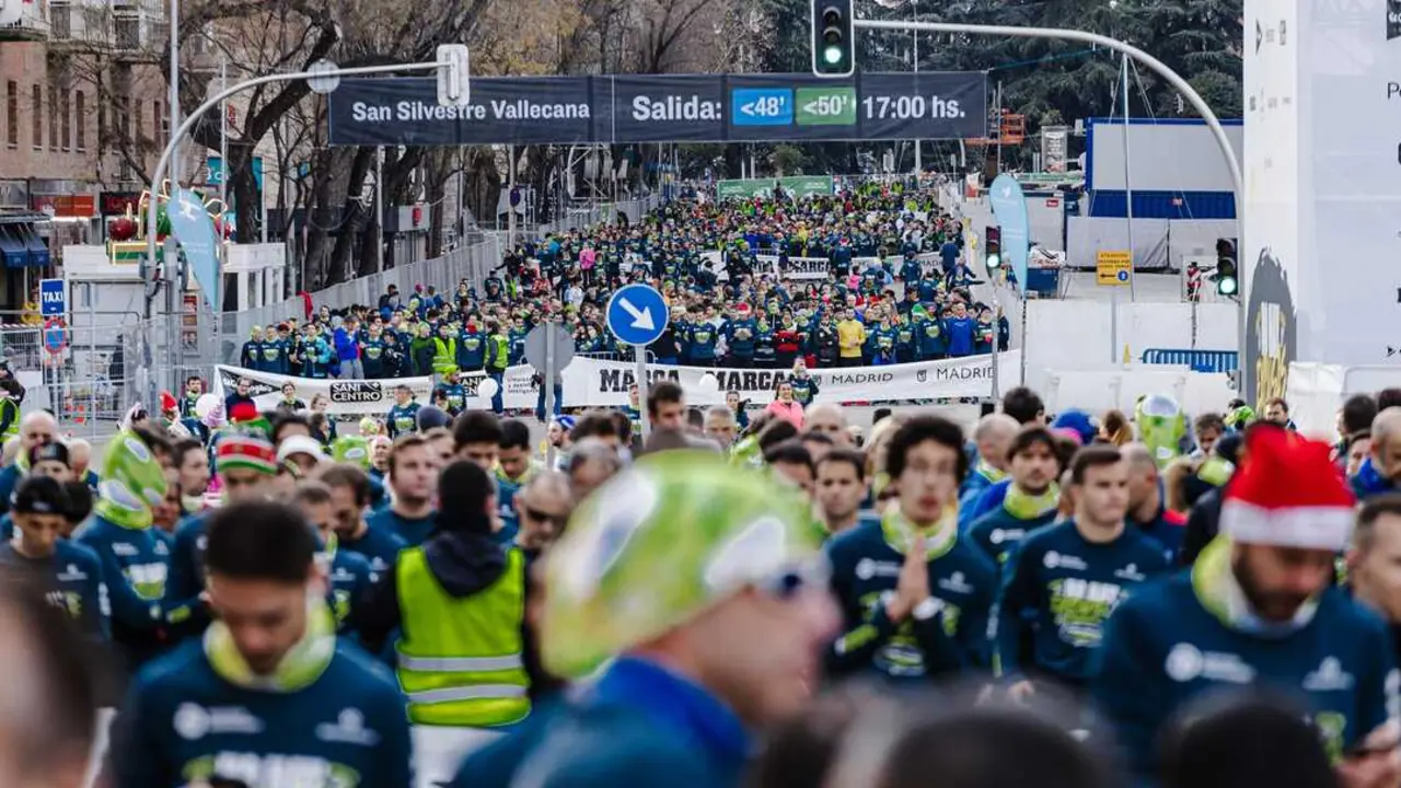 La San Silvestre 2025. Imagen de EP.