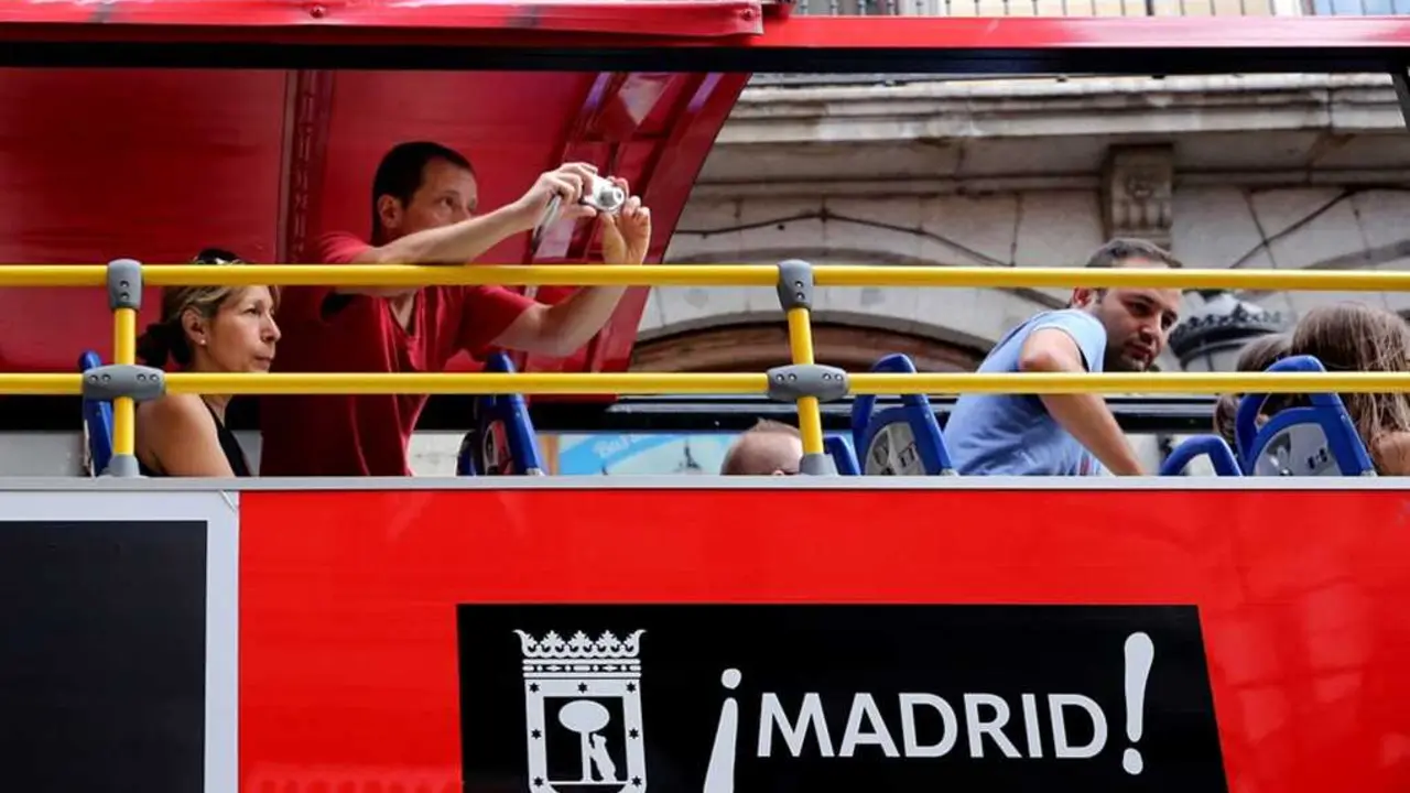 Autobuses tur&iacute;sticos de Madrid.