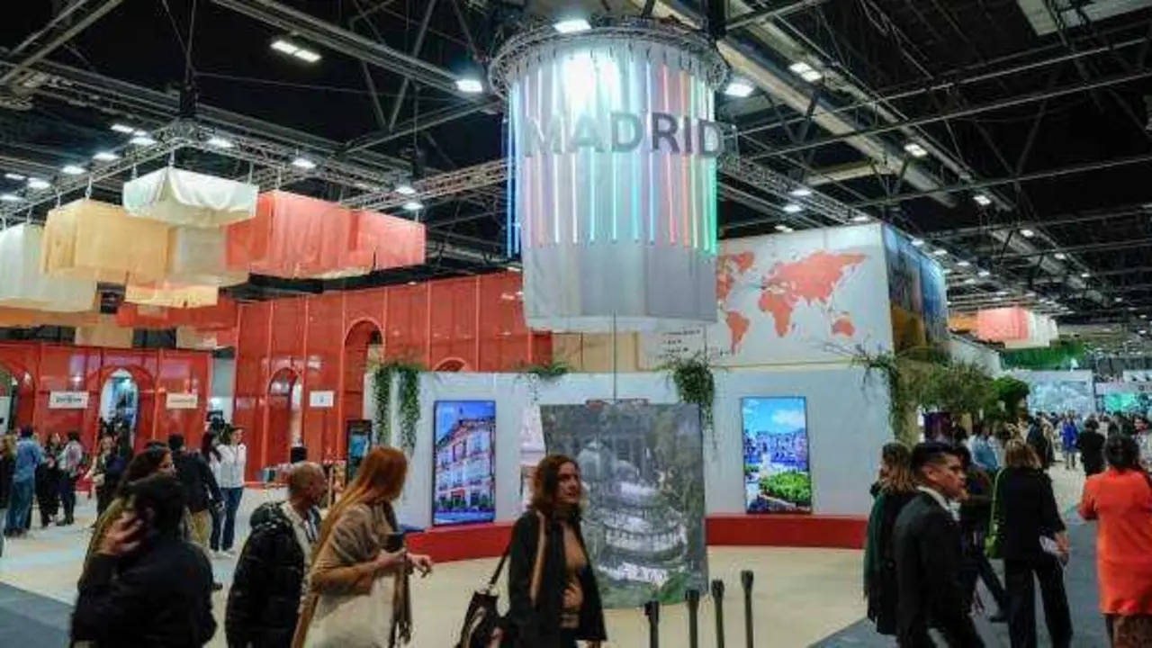 Estand de Madrid en Fitur 2025. Imagen del Ayuntamiento de Madrid.