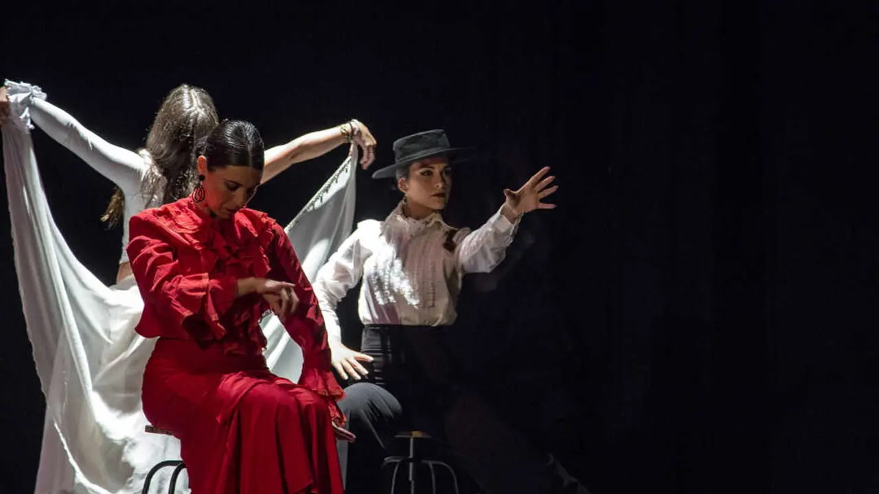 Escena de la adaptaci&oacute;n flamenca del Romancero Gitano de Lorca.