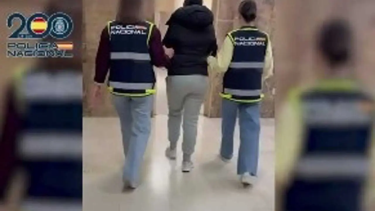 Tres personas detenidas en Villa de Vallecas. Imagen de la Polic&iacute;a Nacional.