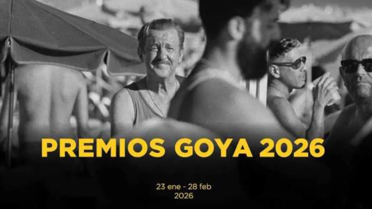 Cartel de la Sala Berlanga del ciclo de los Premios Goya 2026.