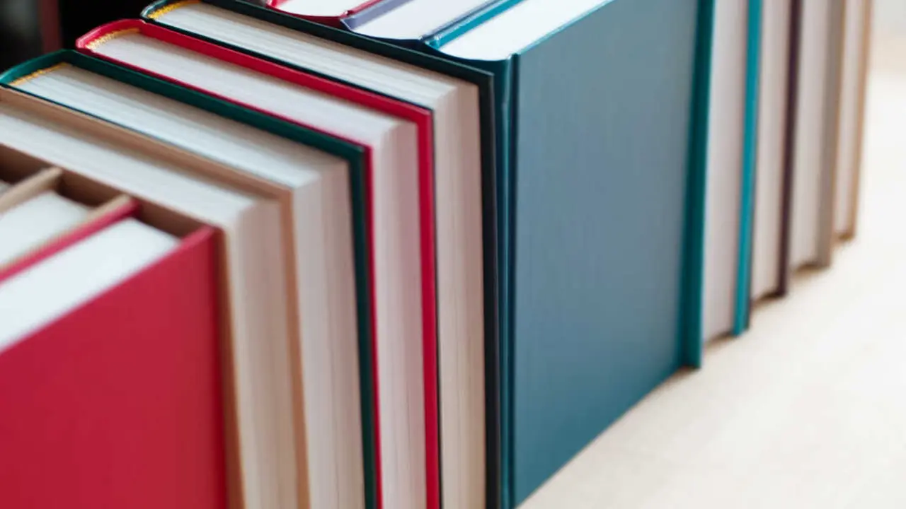 Libros en una estanter&iacute;a.