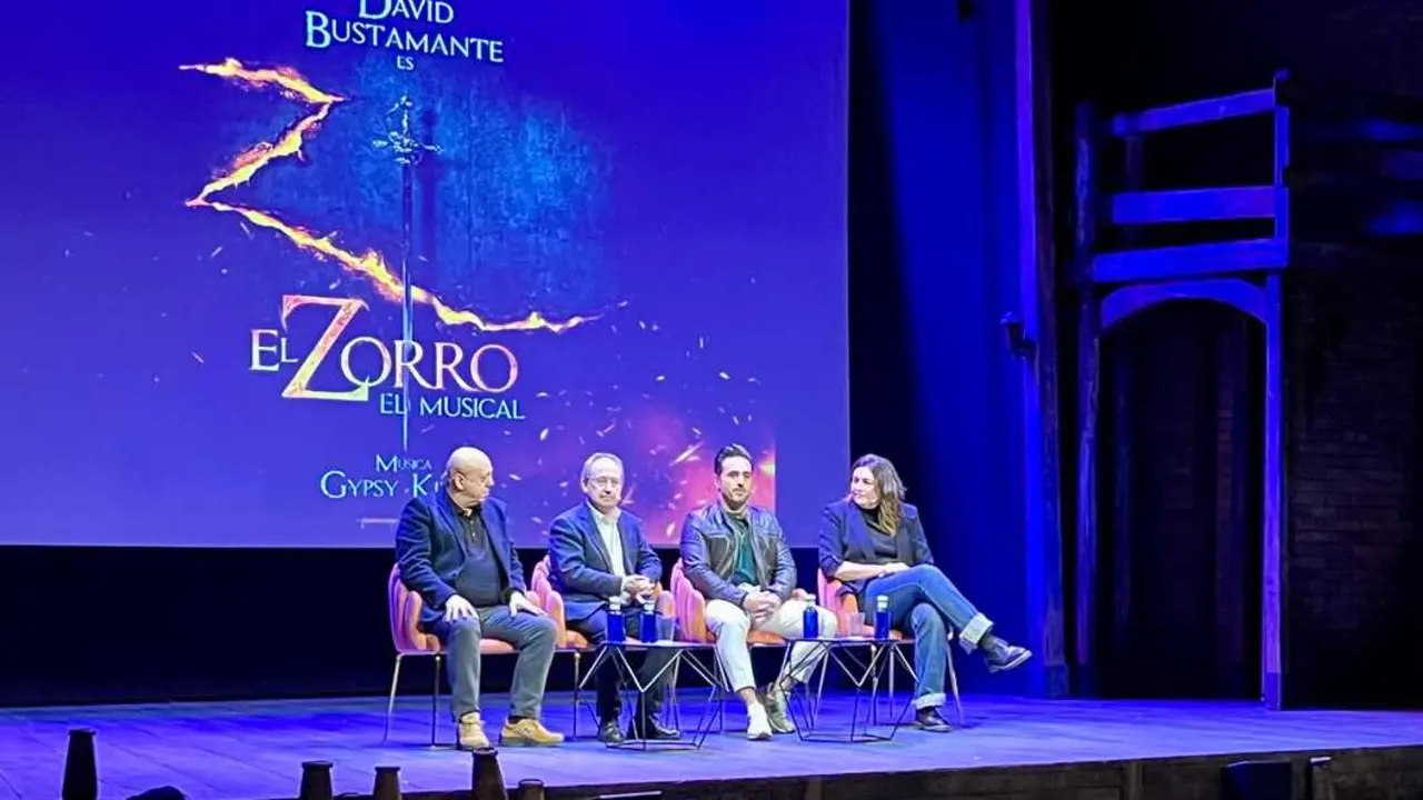David Bustamante encarna a El Zorro en un musical lleno de acci&oacute;n y m&uacute;sica.