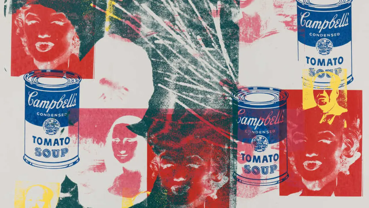 Andy Warhol. Multicolored Retrospective (Reversal Series),1979.