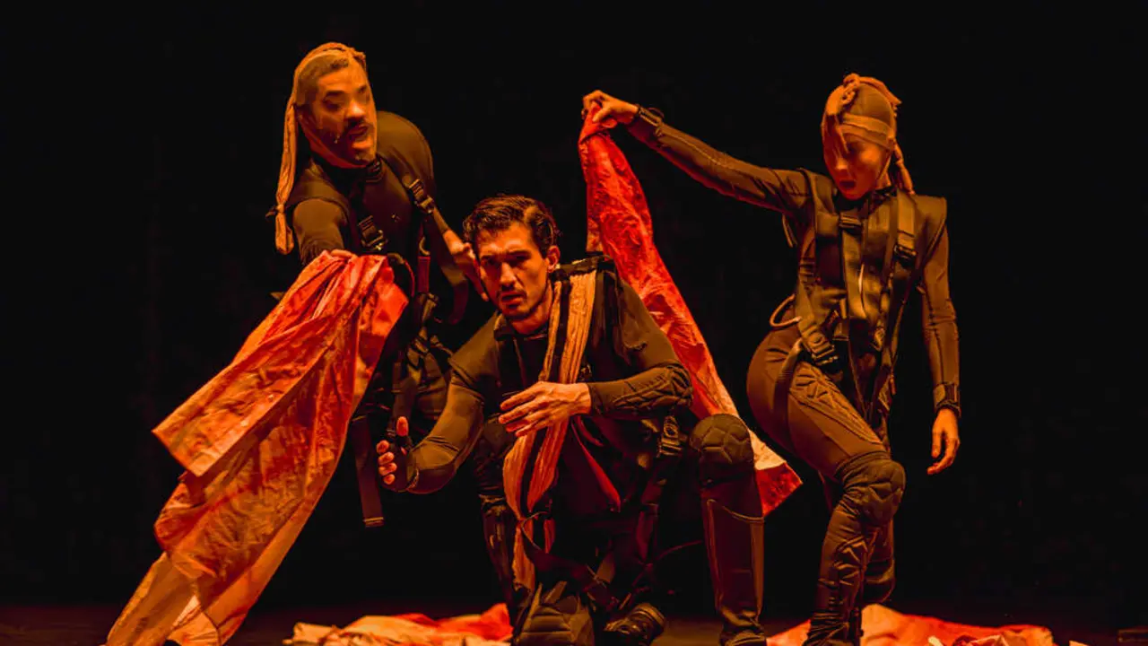 Escena de 'Tebanas'. de la compa&ntilde;&iacute;a Ay Teatro.