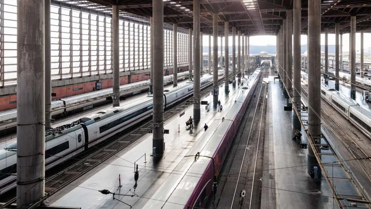 La estaci&oacute;n de tren de Atocha, a 21 de octubre de 2024, en Madrid (Espa&ntilde;a). Imagen de EP.