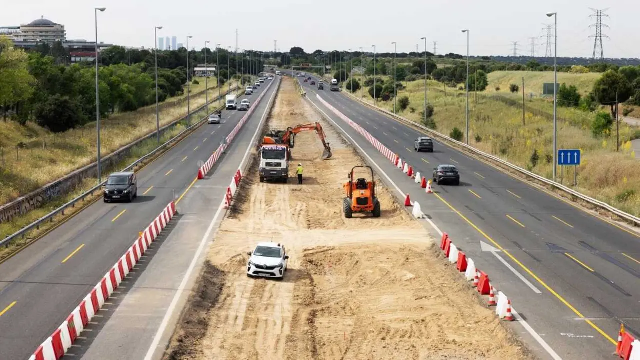La M-607 en imagen del Ayuntamiento de Tres Cantos.