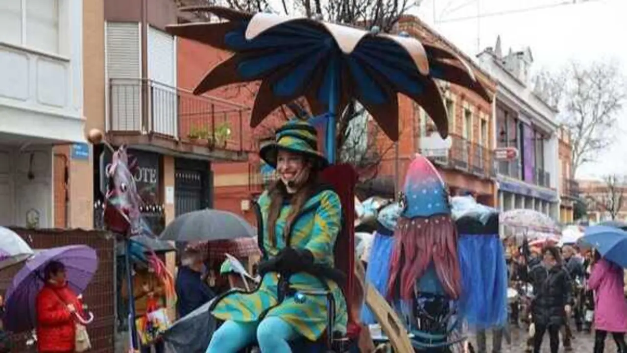 El desfile del Carnaval de Fuenlabrada. Imagen del consistorio.