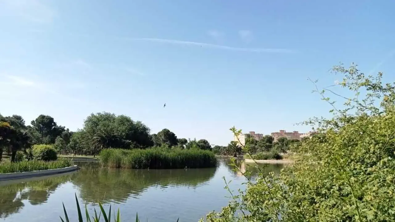 Parque de la Emperatriz Mar&iacute;a de Austria.