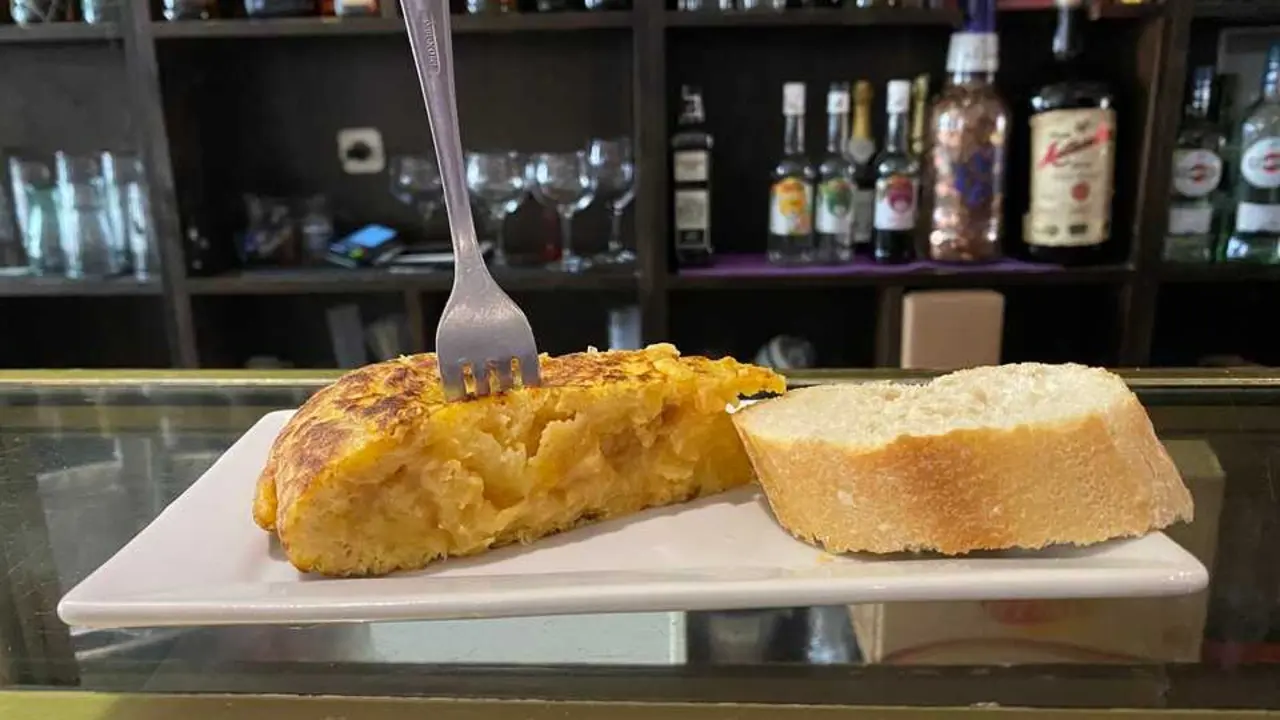 Un pincho de tortilla. Imagen del consistorio.