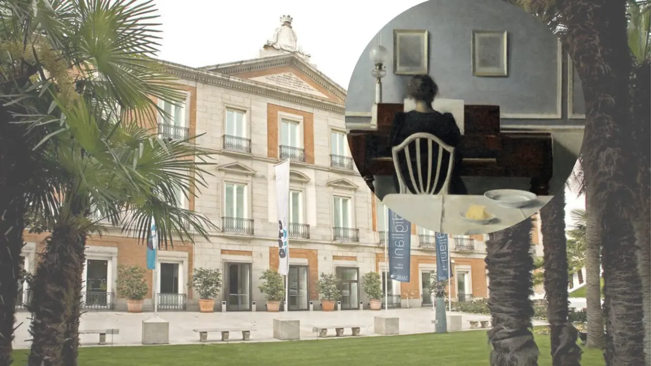 El Museo Thyssen y su exposici&oacute;n temporal 'Hammersh&oslash;i
El ojo que escucha'. Im&aacute;genes del Museo.