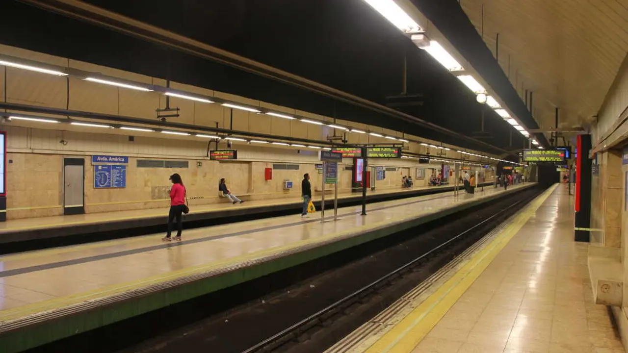 Estaci&oacute;n de Avenida Am&eacute;rica. Fuente: Wikipedia.