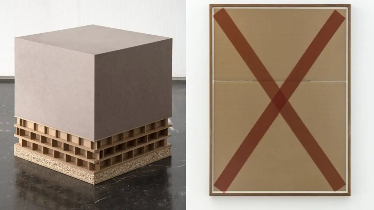 Pedestal 5, 2019 y S.T VI (Modalidades de lo visible), 2016.
 &copy; Irma &Aacute;lvarez-Laviada, VEGAP, Madrid, 2026