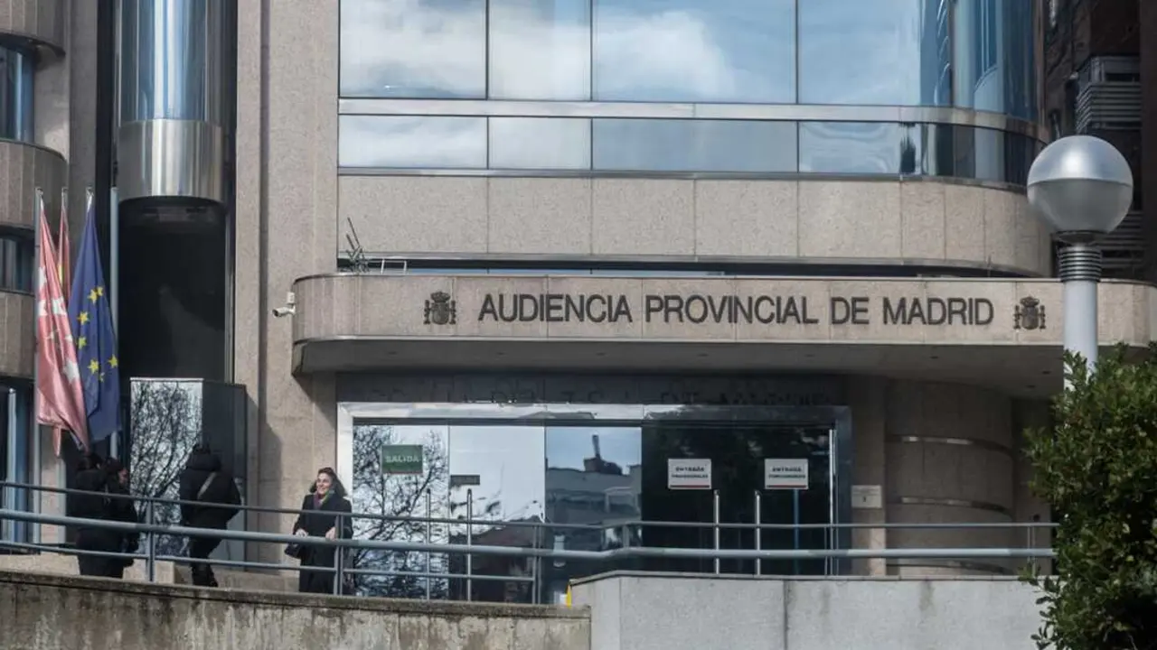 Audiencia Provincial de Madrid. Imagen de EP.