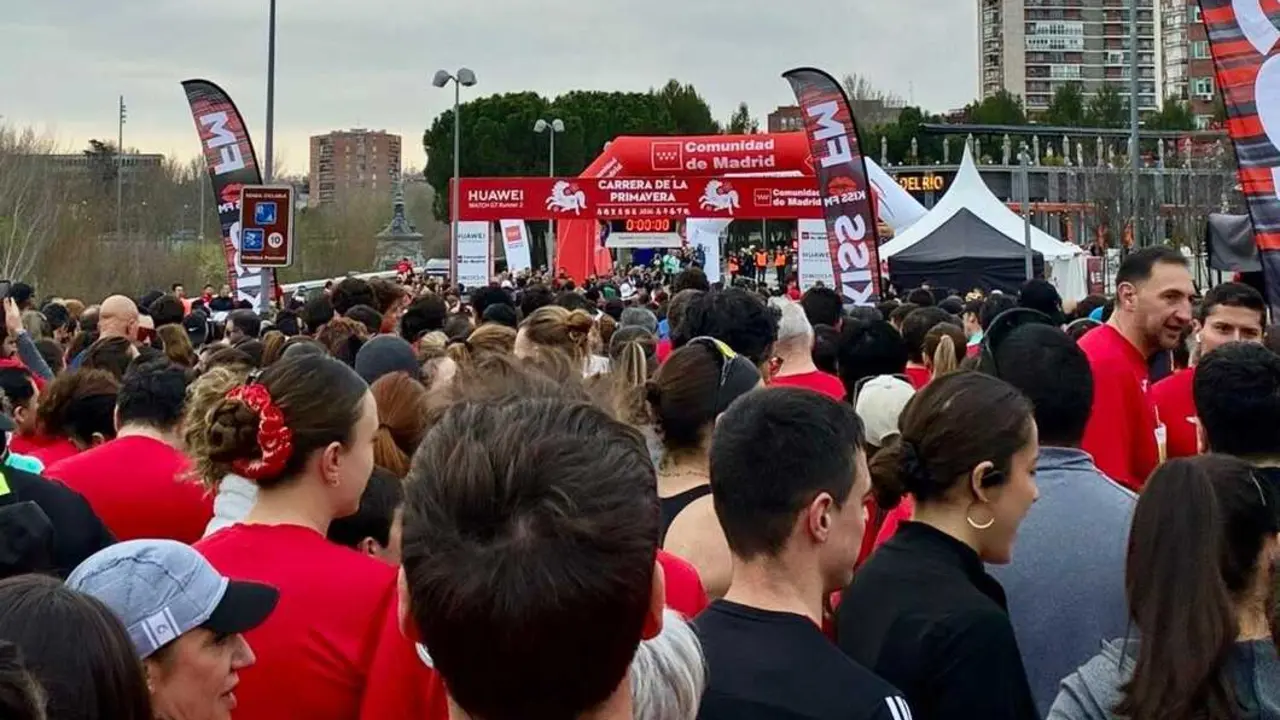 La Carrera del A&ntilde;o Nuevo Chino 2026. Imagen de EP.
