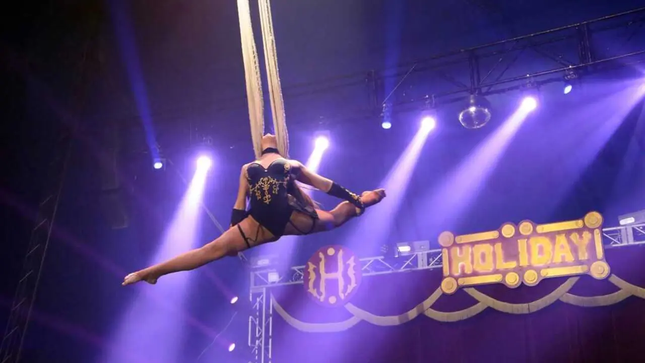 El circo de Rody Arag&oacute;n. Imagen de EP.