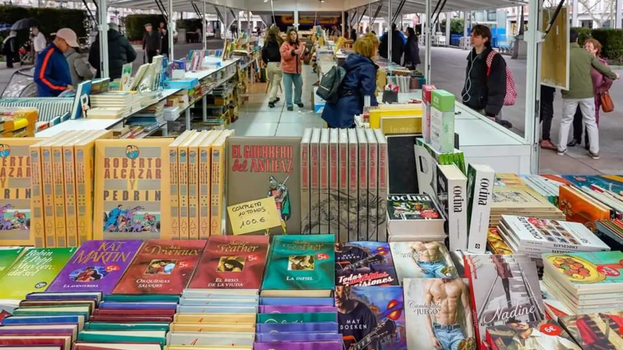 Feria del Libro de Ocasi&oacute;n. Imagen de EP.