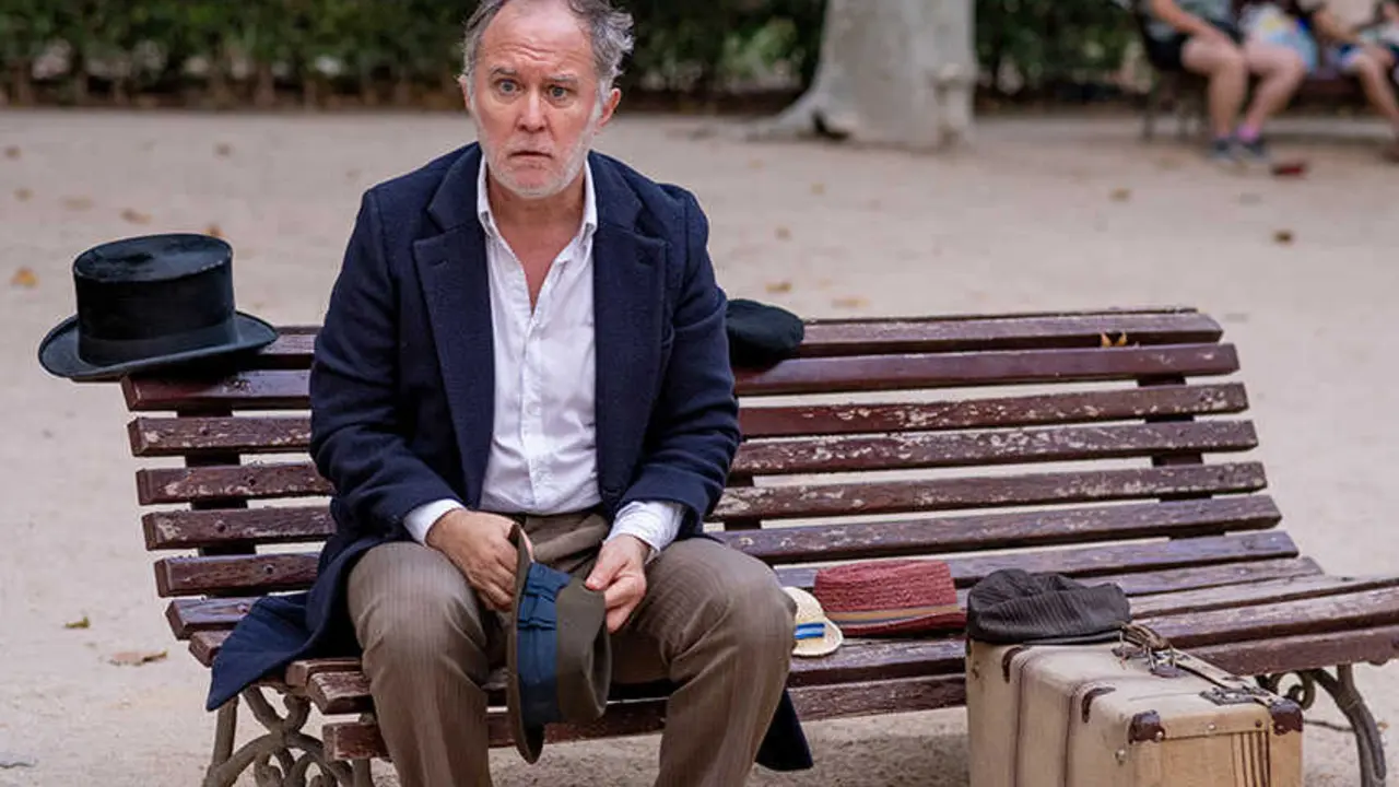El actor Luis Bermejo en una escena de &lsquo;Hoy tengo algo que hacer&rsquo;. Imagen del Ayuntamiento de Madrid.