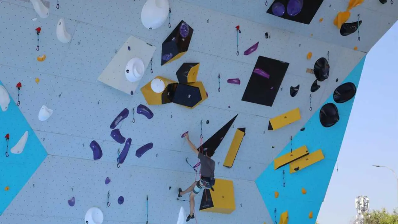 La Copa del Mundo de escalada regresa a Alcobendas con dos pruebas y un nuevo emplazamiento. Ayuntamiento de Alcobendas.