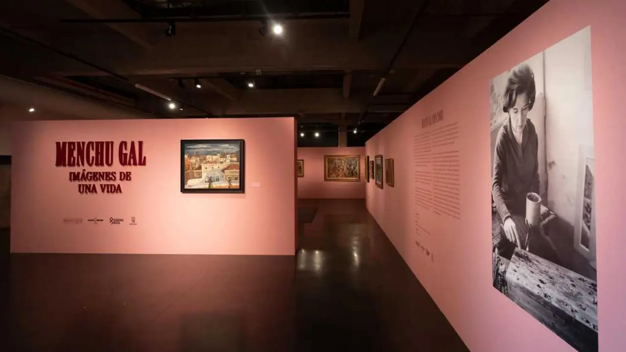 La exposici&oacute;n de Menchu Gal en la Serrer&iacute;a Belga.
