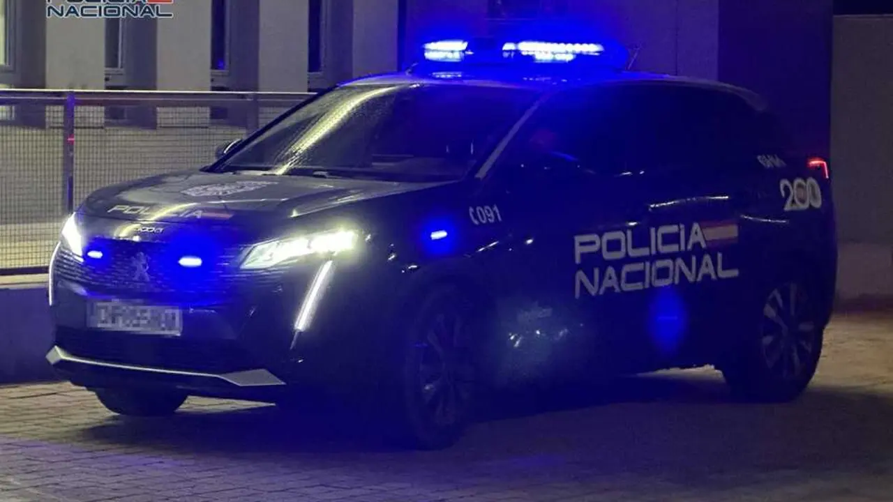 Imagen de un coche de Polic&iacute;a Nacional. Archivo.