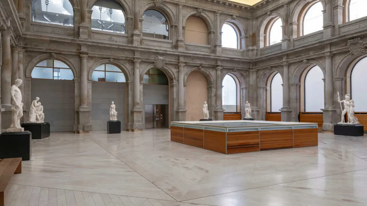 Fotograf&iacute;a de la nueva museograf&iacute;a del Claustro de los Jer&oacute;nimos. Foto &copy; Museo Nacional del Prado.